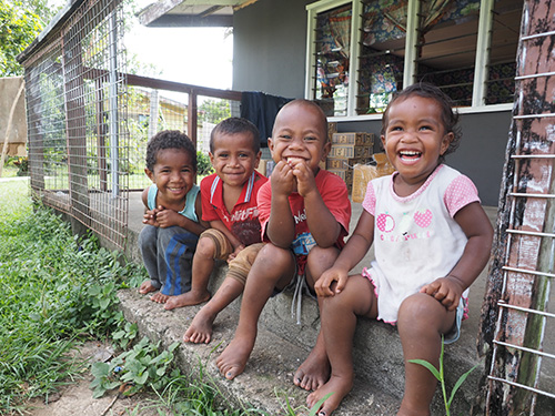 Hope for A Village kids smiling